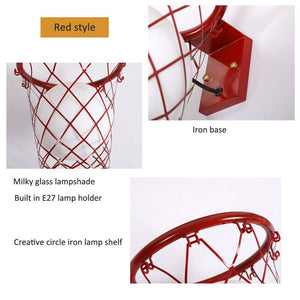 Basket Ball Kids Wall Light - Brighten Up Their Space-Kids Room Nursery Lighting