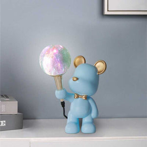 Bear Bedside Lamp for Kids Room-Kids Room Nursery Lighting