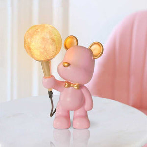 Bear Bedside Lamp for Kids Room-Kids Room Nursery Lighting