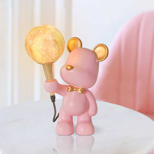 Bear Bedside Lamp for Kids Room-Kids Room Nursery Lighting