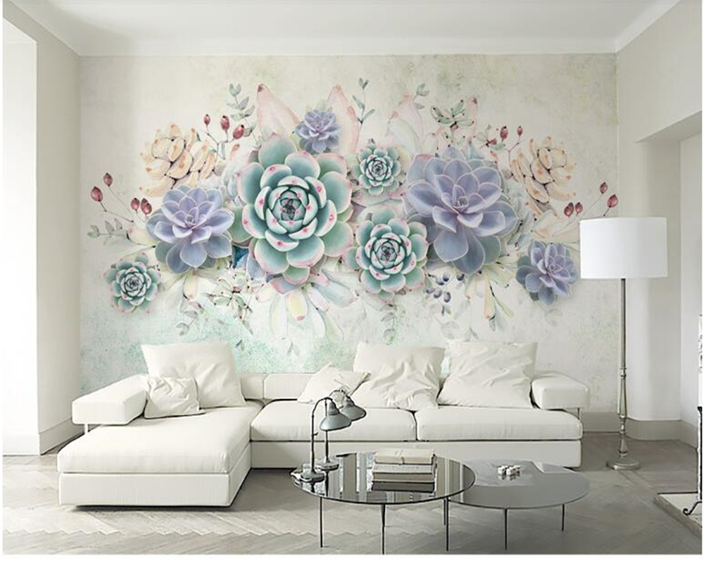 Beautiful Flowers Wallpaper Mural – Exquisite Floral Decor-Flower & Leaf Wallpaper