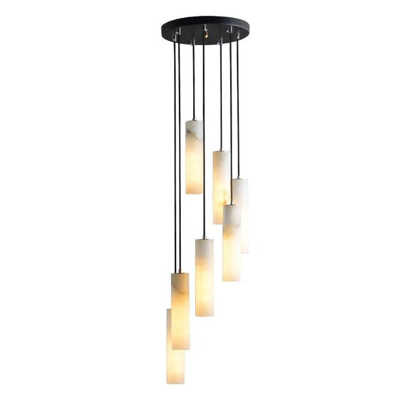 Bedside Hanging Marble Pendant Light - Effortless Elegance with Contemporary Craftsmanship-Ceiling Chandelier