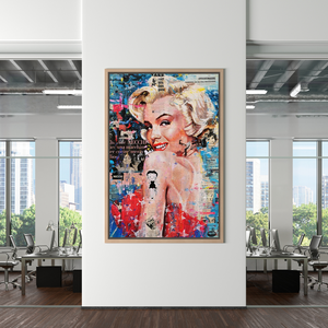 Betty Boop Marilyn Poster - Iconic Star Tribute for Fans and Collectors-Wall Posters