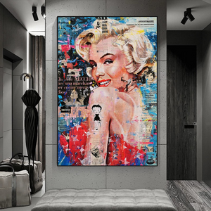 Betty Boop Marilyn Poster - Iconic Star Tribute for Fans and Collectors-Wall Posters