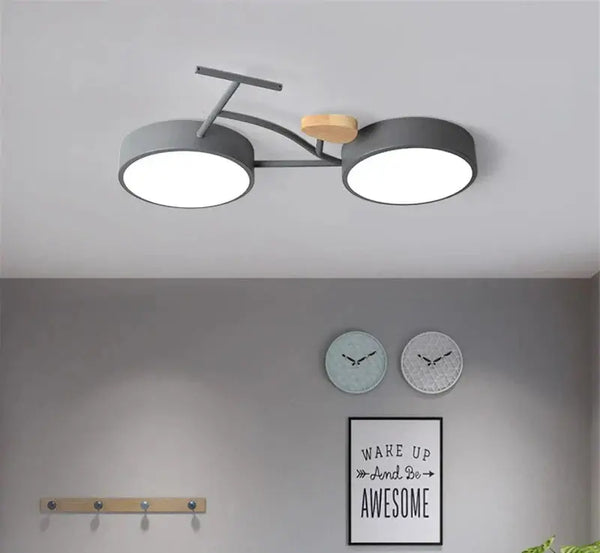 Bicycle Light for Kids Room-Kids Room Nursery Lighting