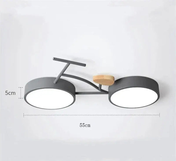 Bicycle Light for Kids Room-Kids Room Nursery Lighting