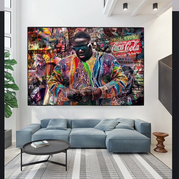 Biggie Smalls Poster: Iconic Art for Rap Fans-Wall Posters