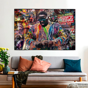 Biggie Smalls Poster: Iconic Art for Rap Fans-Wall Posters