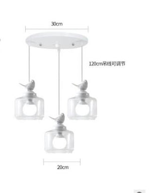 Birds Chandelier – Illuminate with Elegance-Kids Room Nursery Lighting