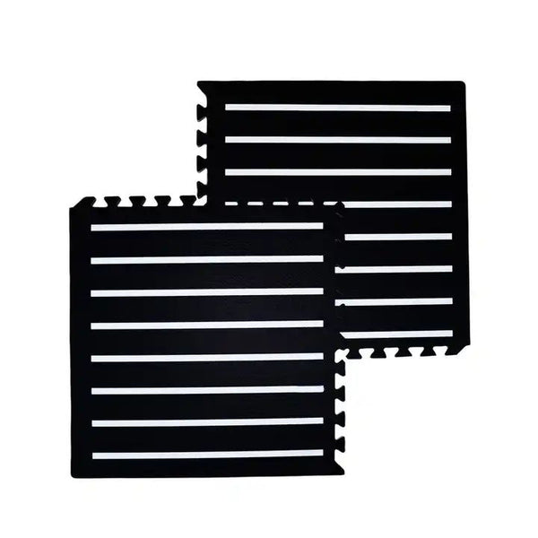Black Boho Puzzle Play Mat Tiles – Soft EVA Foam Baby Floor Mats-Toddler Play Mats