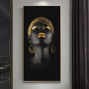 Black Girl Poster – Stunning Bohemian Wall Art-Wall Posters