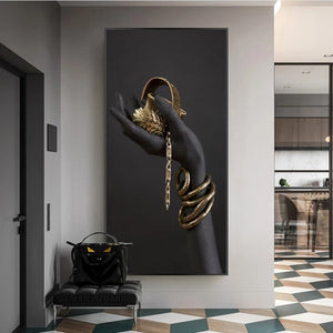 Black Girl Poster – Stunning Bohemian Wall Art-Wall Posters