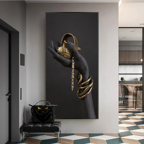 Black Girl Poster – Stunning Bohemian Wall Art-Wall Posters