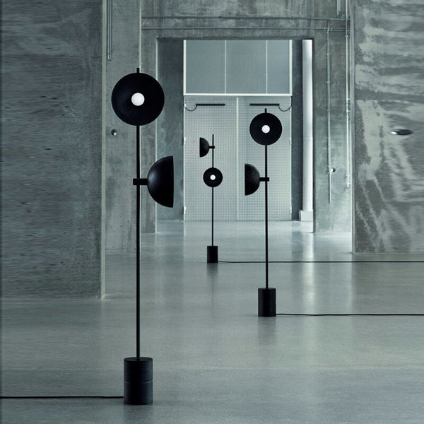 Black Heavy Standing Lamp: Durable Design and Elegant Style-Floor Lamp