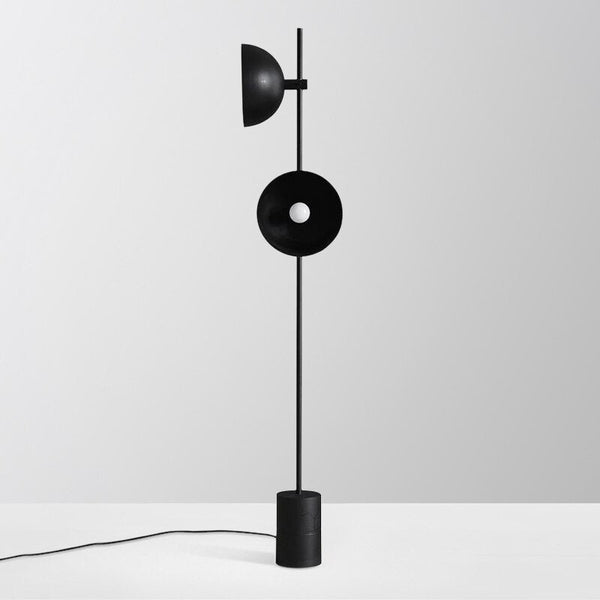 Black Heavy Standing Lamp: Durable Design and Elegant Style-Floor Lamp
