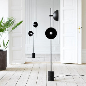 Black Heavy Standing Lamp: Durable Design and Elegant Style-Floor Lamp