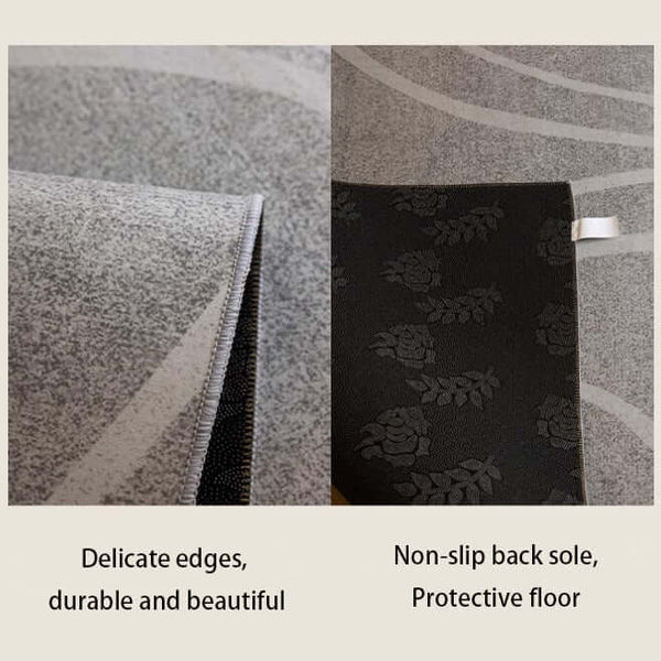 Black & White Diagonal Maze Rug - Artistic Elegance-Rugs & Carpets