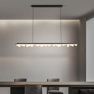 Blocks Hanging Light: Illuminate Your Space with Elegance-Kitchen Island