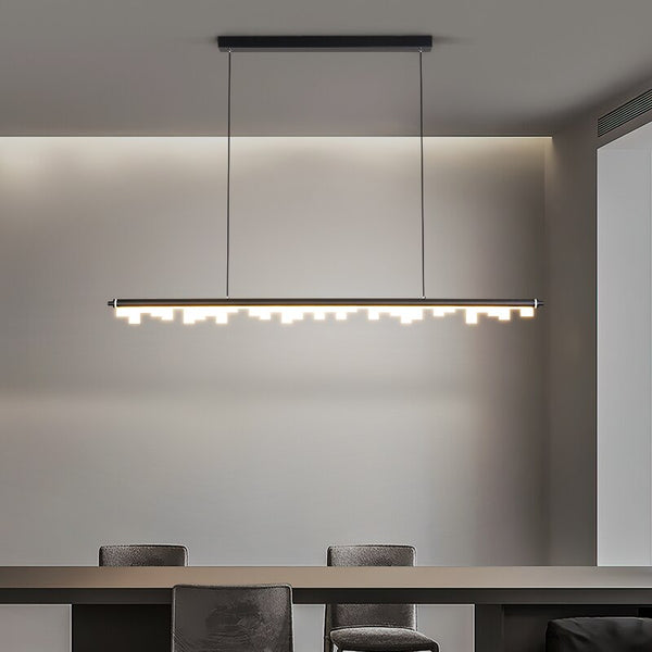 Blocks Hanging Light: Illuminate Your Space with Elegance-Kitchen Island