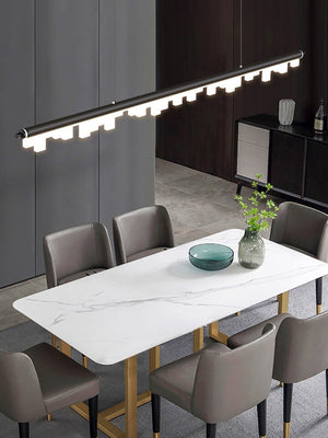 Blocks Hanging Light: Illuminate Your Space with Elegance-Kitchen Island