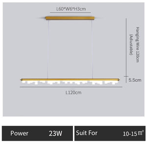 Blocks Hanging Light: Illuminate Your Space with Elegance-Kitchen Island