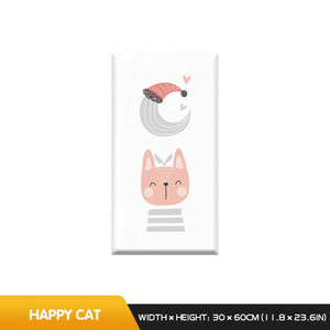 Blossoming Flowers Kids Wall Padded Safety Cushions-Anti Collision Padded Wall Stickers