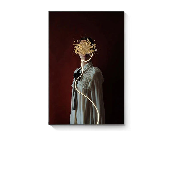 Bohemian Figure Porch LED Wall Art-LED Wall Art