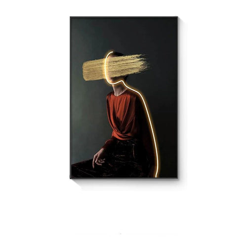 Bohemian Figure Porch LED Wall Art-LED Wall Art