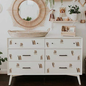 Boho Foliage Line Wall Decal - Inspirational Home Decoration-Kids Nursery Bohemian Wall Decals