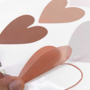 Boho Hearts Wall Stickers Kids Wall Decal-Kids Nursery Bohemian Wall Decals