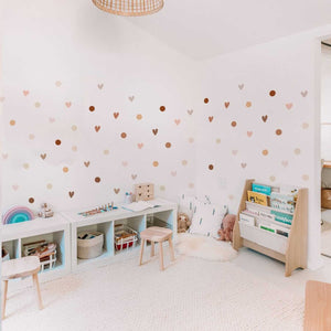 Boho Pattern Nursery Wall Stickers - Adhesive Decals-Kids Nursery Bohemian Wall Decals