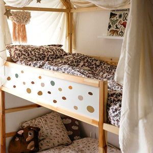 Boho Polka Dot Wall Stickers Wall Decal-Kids Nursery Bohemian Wall Decals