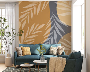 Boho Shades Wallpaper Mural - Stunning and Stylish Designs-Flower & Leaf Wallpaper