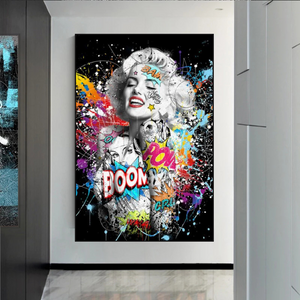Boom Marilyn Poster - For All Music Lovers-Wall Posters