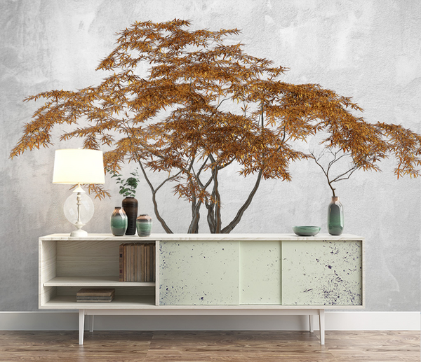 Brown Spread 3D Tree Wallpaper Murals: Enhance Your Space-Trees Wallpaper