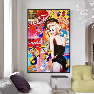 Bugs and Duffy - Marilyn Poster: Exquisite and Iconic-Wall Posters