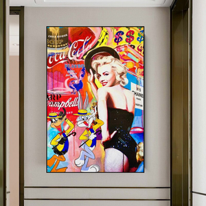 Bugs and Duffy - Marilyn Poster: Exquisite and Iconic-Wall Posters