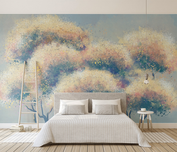 Bunch of Tree Wallpaper Murals: Transform Your Space-Trees Wallpaper