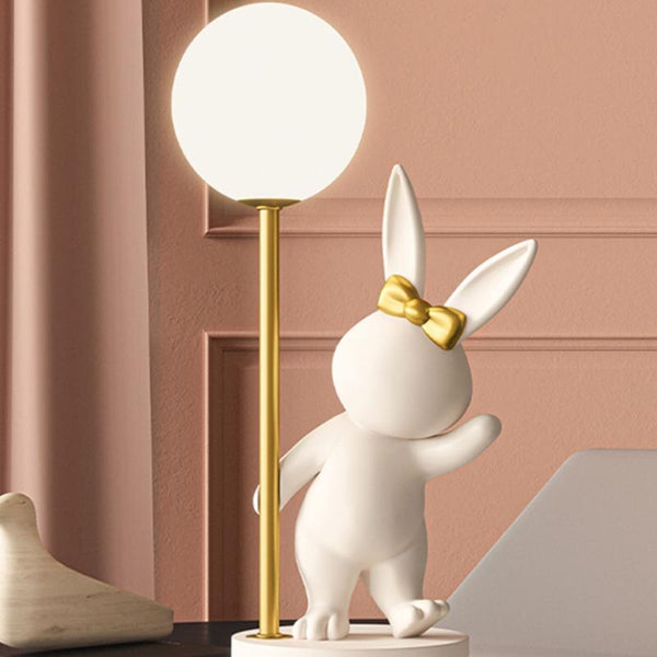 Bunny Rabbit Table Lamp for Kids Room-Kids Room Nursery Lighting