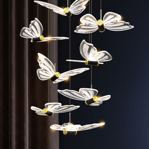 Butterfly Chandelier - Exclusive and Elegant Décor.-Staircase Chandelier