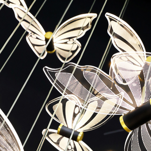 Butterfly Chandelier - Exclusive and Elegant Décor.-Staircase Chandelier