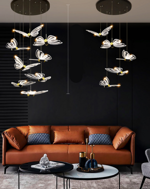 Butterfly Chandelier - Exclusive and Elegant Décor.-Staircase Chandelier