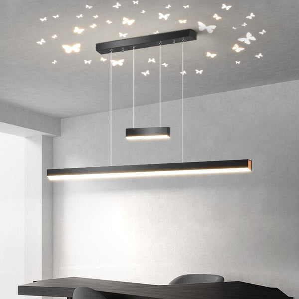 Butterfly LED Long Bar Hanging Lamp Light-Kitchen Island