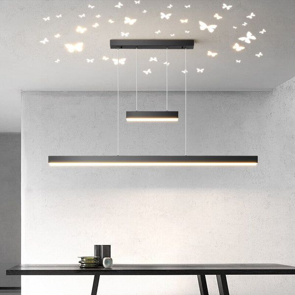 Butterfly LED Long Bar Hanging Lamp Light-Kitchen Island