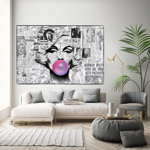 Buy Marilyn Bubble Poster - Only at Newspaper-Wall Posters