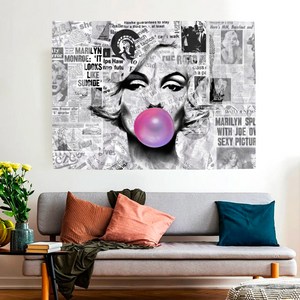Buy Marilyn Bubble Poster - Only at Newspaper-Wall Posters