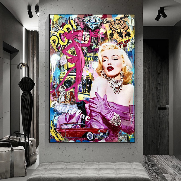 Cadillac Marilyn Poster Collection – Automotive Decor-Wall Posters