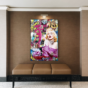 Cadillac Marilyn Poster Collection – Automotive Decor-Wall Posters