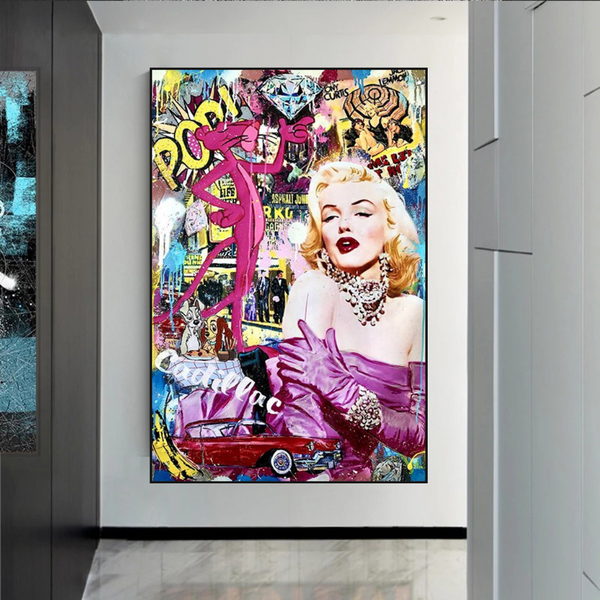 Cadillac Marilyn Poster Collection – Automotive Decor-Wall Posters