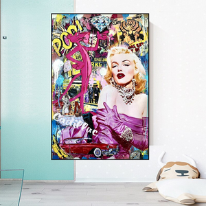 Cadillac Marilyn Poster Collection – Automotive Decor-Wall Posters